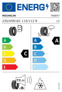 Michelin 235/65R16C 115/113R Agilis Crossclimate (Üretim Yılı: 2025)