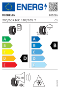 Michelin 205/65R16C 107/105T Agilis Alpin (Üretim Yılı: 2025)