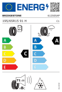 Bridgestone 195/65R15 LM005 91H (Üretim Yılı: 2026)