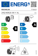 Michelin 245/40R20 99Y XL Crossclimate 3 Sport (Üretim Yılı: 2025)