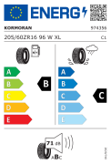 Kormoran 205/60R16 96W XL Summer 3 (Üretim Yılı: 2026)
