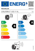 Michelin 235/55R17 XL 103Y Primacy 4+ (Üretim Yılı: 2024)
